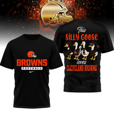 Cleveland Browns | Premium NFL Silly Goose 3D Shirt
