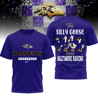 Baltimore Ravens | Premium NFL Silly Goose 3D Shirt