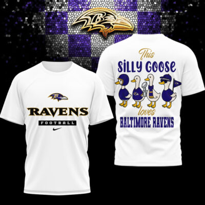 Baltimore Ravens | Premium NFL Silly Goose 3D Shirt
