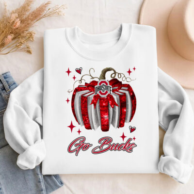 Ohio State Buckeyes | Premium NCAA Pumpkin Bow Game Day Sweater