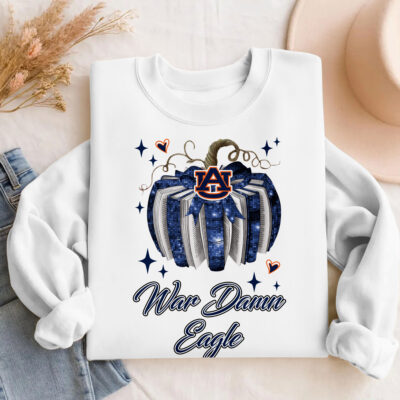 Auburn Tigers | Premium NCAA Pumpkin Bow Game Day Sweater