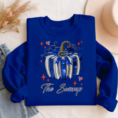 Florida Gators | Premium NCAA Pumpkin Bow Game Day Sweater