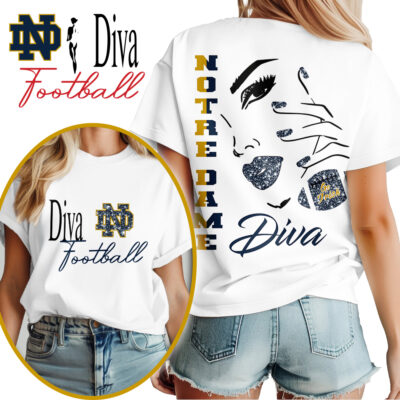 Notre Dame Fighting Irish | Premium NCAA Diva Football 3D Shirt