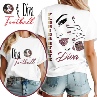 Florida State Seminoles | Premium NCAA Diva Football 3D Shirt