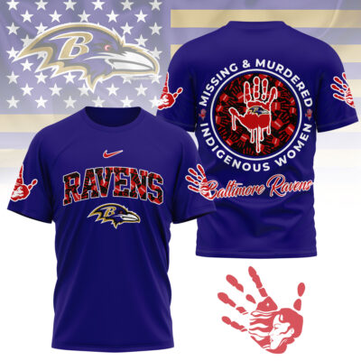 Baltimore Ravens | Premium NFL MMIW Awareness Shirt