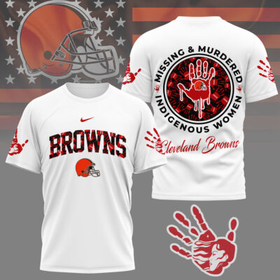 Cleveland Browns | Premium NFL MMIW Awareness Shirt