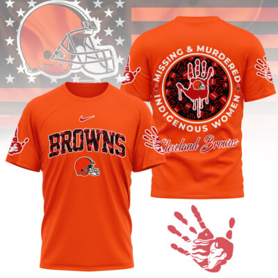 Cleveland Browns | Premium NFL MMIW Awareness Shirt