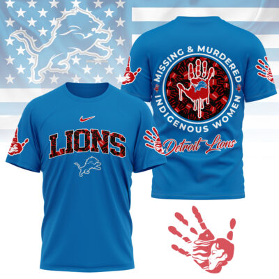 Detroit Lions | Premium NFL MMIW Awareness Shirt