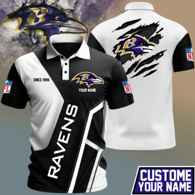 Baltimore Ravens | Premium NFL Game Day Classic Polo - 3XL