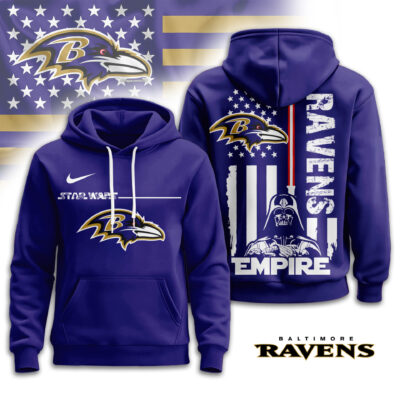 Baltimore Ravens | Premium NFL Starwars Empire Hoodie - 5XL