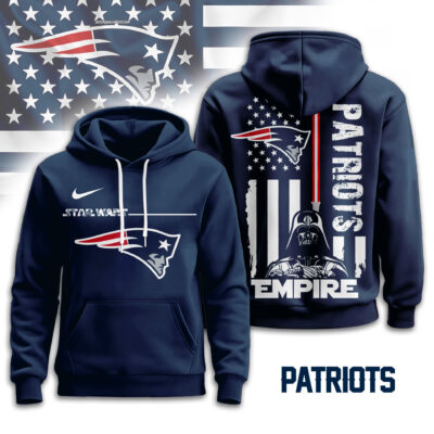 New England Patriots | Premium NFL Starwars Empire Hoodie - 5XL