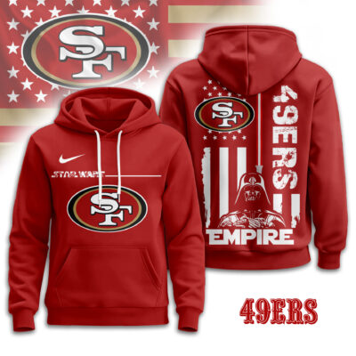 San Francisco 49ers | Premium NFL Starwars Empire Hoodie - 4XL