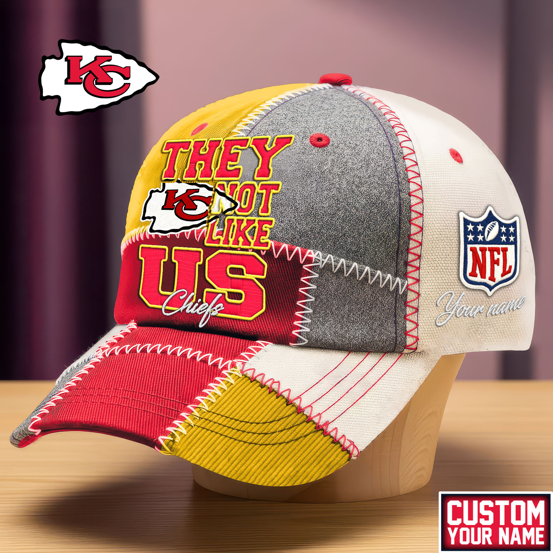Kansas City Chiefs | Premium NFL They Not Like Us Cap