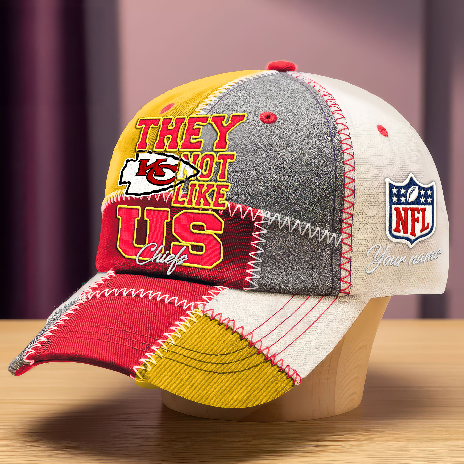 Kansas City Chiefs | Premium NFL They Not Like Us Cap - Image 2