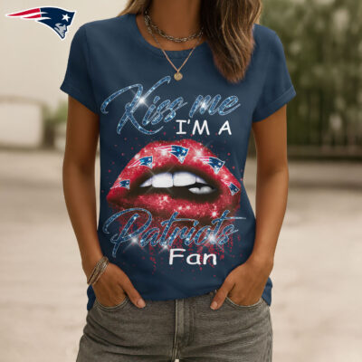 New England Patriots | Premium NFL Kiss Me Women Shirt