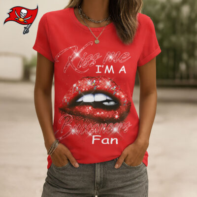 Tampa Bay Buccaneers | Premium NFL Kiss Me Women Shirt - L