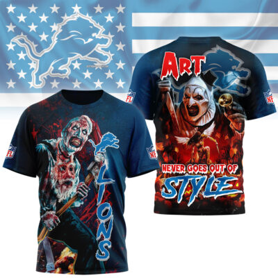 Detroit Lions | Premium NFL Terrifier Fan 3D Shirt