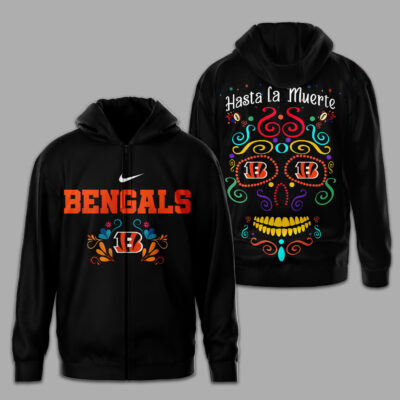 Cincinnati Bengals | Premium NFL Day of the Dead 3D Shirt