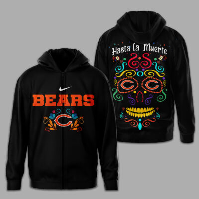 Chicago Bears | Premium NFL Day of the Dead 3D Shirt