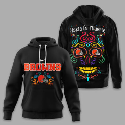 Cleveland Browns | Premium NFL Day of the Dead 3D Shirt