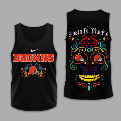 Cleveland Browns | Premium NFL Day of the Dead 3D Shirt