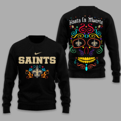 New Orleans Saints | Premium NFL Day of the Dead 3D Shirt