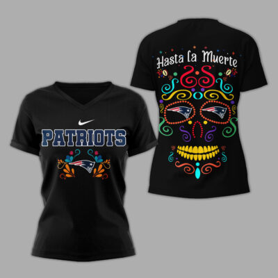 New England Patriots | Premium NFL Day of the Dead 3D Shirt