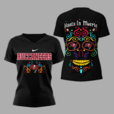 Tampa Bay Buccaneers | Premium NFL Day of the Dead 3D Shirt