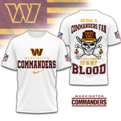 Washington Commanders | Premium NFL In My Blood Loyalty
