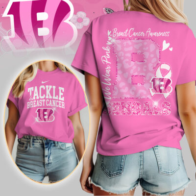 Cincinnati Bengals | We Wear Pink Support T-Shirt