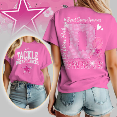 Dallas Cowboys | We Wear Pink Support T-Shirt