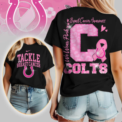 Indianapolis Colts | We Wear Pink Support T-Shirt
