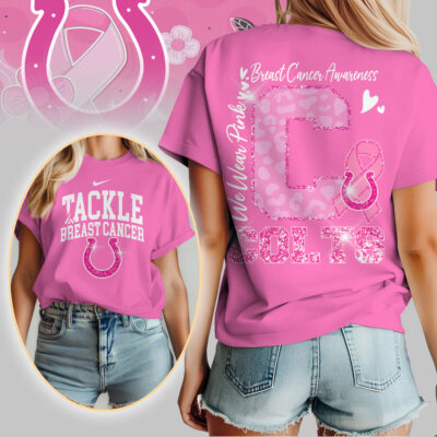 Indianapolis Colts | We Wear Pink Support T-Shirt