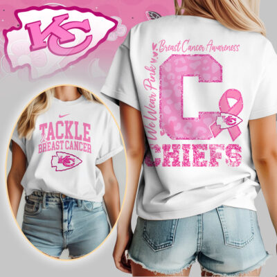 Kansas City Chiefs | We Wear Pink Support T-Shirt