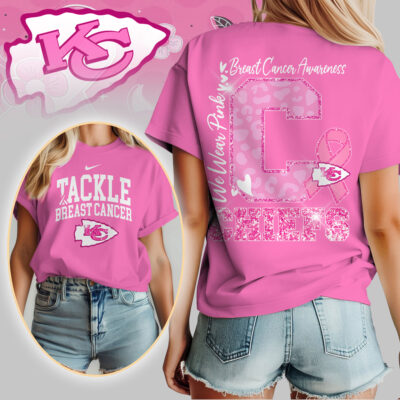 Kansas City Chiefs | We Wear Pink Support T-Shirt