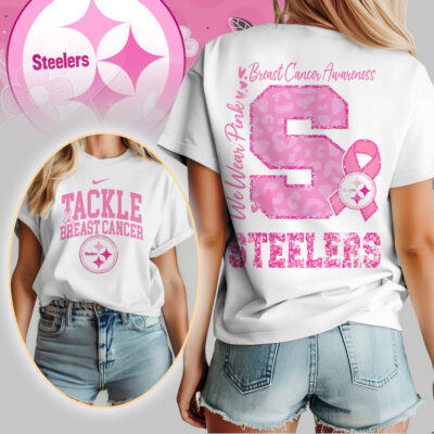 Pittsburgh Steelers | We Wear Pink Support T-Shirt