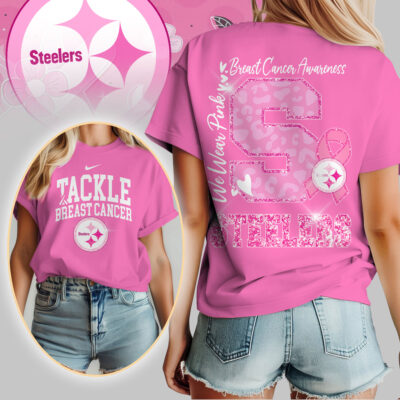 Pittsburgh Steelers | We Wear Pink Support T-Shirt