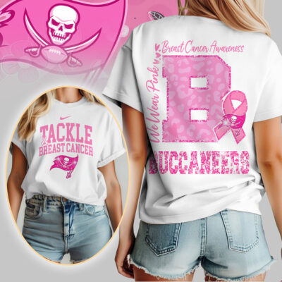 Tampa Bay Buccaneers | We Wear Pink Support T-Shirt