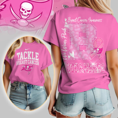 Tampa Bay Buccaneers | We Wear Pink Support T-Shirt