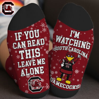 South Carolina Gamecocks | Premium NCAA Im Watching Football Socks