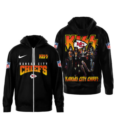 Kansas City Chiefs | Premium NFL Kiss Band 3D Shirt