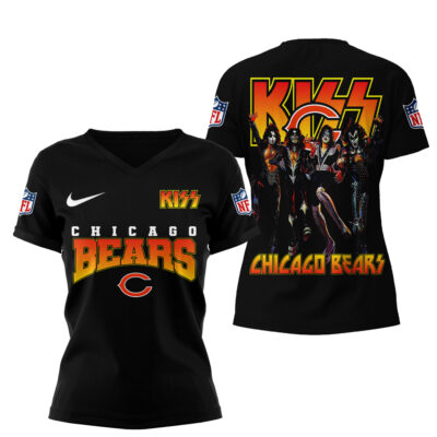Chicago Bears | Premium NFL Kiss Band 3D Shirt
