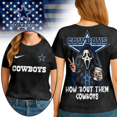 Dallas Cowboys | Premium NFL Ghostface 3D Shirt