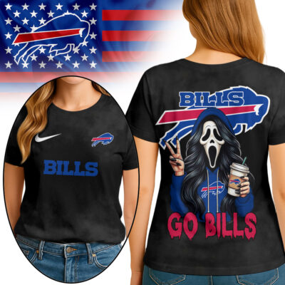 Buffalo Bills | Premium NFL Ghostface 3D Shirt