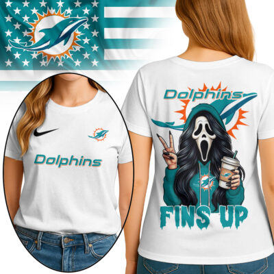 Miami Dolphins | Premium NFL Ghostface 3D Shirt