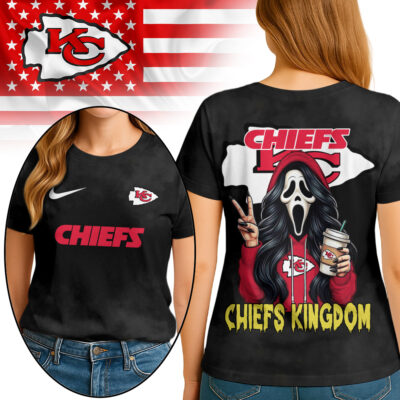 Kansas City Chiefs | Premium NFL Ghostface 3D Shirt