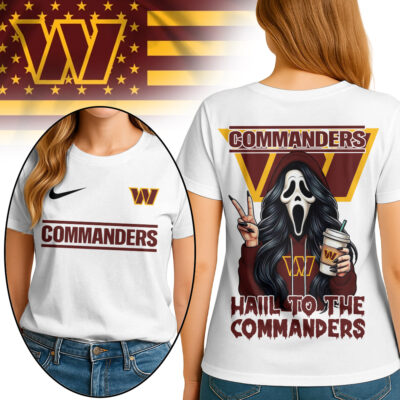 Washington Commanders | Premium NFL Ghostface 3D Shirt