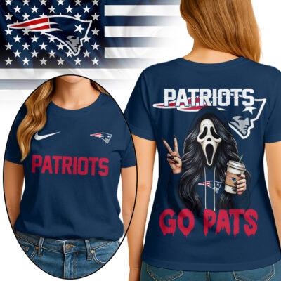 New England Patriots | Premium NFL Ghostface 3D Shirt