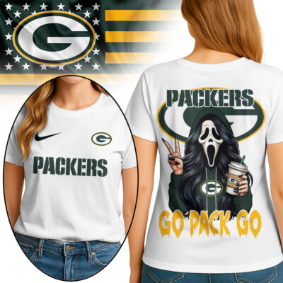 Green Bay Packers | Premium NFL Ghostface 3D Shirt