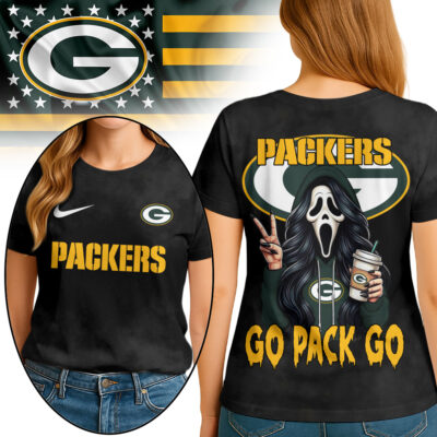 Green Bay Packers | Premium NFL Ghostface 3D Shirt